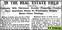 1909 Dealings