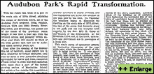 Audubon Article 1909